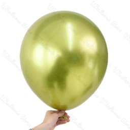 36/18inch Chrome Gold Metal Balloon Metallic Gold Silver Rose Gold Large Balloons for Birthday Wedding Baby Shower Party Dec