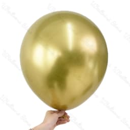 36/18inch Chrome Gold Metal Balloon Metallic Gold Silver Rose Gold Large Balloons for Birthday Wedding Baby Shower Party Dec