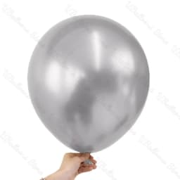 36/18inch Chrome Gold Metal Balloon Metallic Gold Silver Rose Gold Large Balloons for Birthday Wedding Baby Shower Party Dec