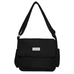 Women's School Messenger Bags for Women Shoulder Ladies Designer Handbag Solid Large Capacity Casual Canvas Shoulder Female Bags