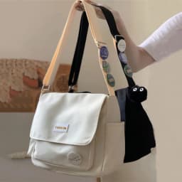 Women's School Messenger Bags for Women Shoulder Ladies Designer Handbag Solid Large Capacity Casual Canvas Shoulder Female Bags