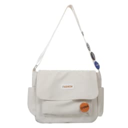 Women's School Messenger Bags for Women Shoulder Ladies Designer Handbag Solid Large Capacity Casual Canvas Shoulder Female Bags