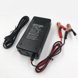 14.6V10A Charger for 12V LiFePO₄ Battery Outdoor Power Supply Fishing Lamp Xenon Lamp Battery Fast Charging With Alligator Clip