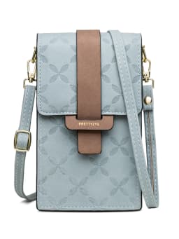 2026 Summer New Mobile Phone Bag Wallet Japanese and Korean High-End PU Plash Buckle Vertical Large Capacity Single Shoulder Bag