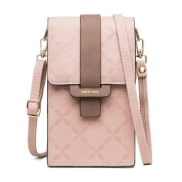 2026 Summer New Mobile Phone Bag Wallet Japanese and Korean High-End PU Plash Buckle Vertical Large Capacity Single Shoulder Bag