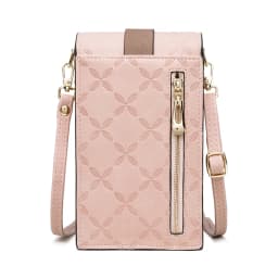 2026 Summer New Mobile Phone Bag Wallet Japanese and Korean High-End PU Plash Buckle Vertical Large Capacity Single Shoulder Bag