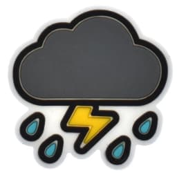 New Arrivals 1Pcs Cute Weather Clouds PVC Shoe Charms for Crocs Accessories Charms Decoration Party Favor Gifts