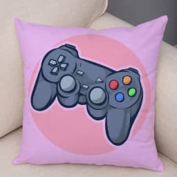 Game Room Decoration Player Dazzle Handle Series Pillowcase Home Boy's Bedroom Cushion Cover