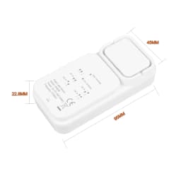 Ecowitt WH55 Multi-channel Wireless Water Leak Detection Sensor with Loud Audio Alarm, Accessories Only, Cannot Be Used Alone