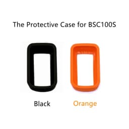 Silicone Protective Cover for IGPSPORT BSC100S iGS100S Black Case of GPS Bike Bicycle Computer Protection with Screen Film