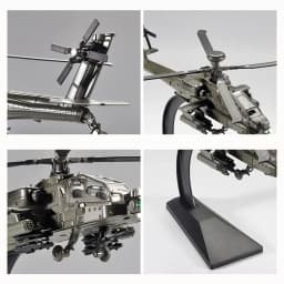 1/32 Scale Apache Helicopter Diecast Alloy Model Collectable Toy Gifts / Collection / Children