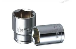 BESTIR Taiwan Made 6.3mm 1/4' DR. 6PT Inch Size Socket Wrench 5/32' 3/16' 7/32' 1/4' 9/32' 5/16' 11/32' 3/8' 7/16' 1/2' Car Tool
