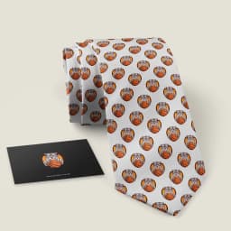 Custom Your Image Necktie Creative Design 8cm Wide Polyester Tie Birthday Gift For Family Personalized Text Logo Face Adult Tie