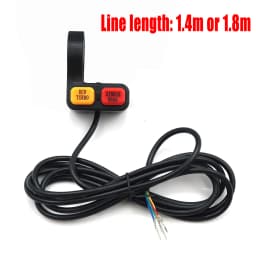 High Low Speed/Boost Switch+Single Dual Motor Driven Control Switch for Electric Bike Scooter Folding Bike MTB Conversion Parts