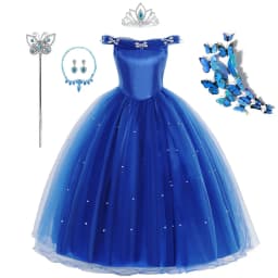 Princess Charm Cinderella Costume Girls Formal Dress
