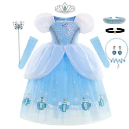 Princess Charm Cinderella Costume Girls Formal Dress