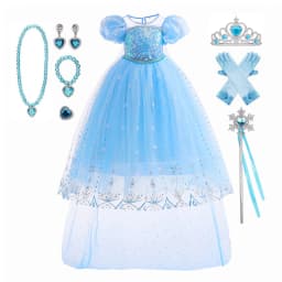 Princess Charm Cinderella Costume Girls Formal Dress