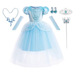 Princess Charm Cinderella Costume Girls Formal Dress