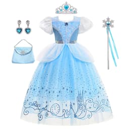 Princess Charm Cinderella Costume Girls Formal Dress