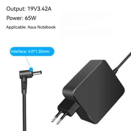 19V 3.42A 65W 4.0*1.35MM Laptop Ac Adapter Charger For Asus A540S X540SC K556U F556UB A541SA U38DT UX301 F540S R540SC X556UQ