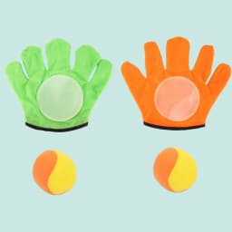 Kids Sucker Sticky Ball Toy Outdoor Sports Catch Ball Game Set Throw And Catch Parent-Child Interactive Outdoor Toys WYW