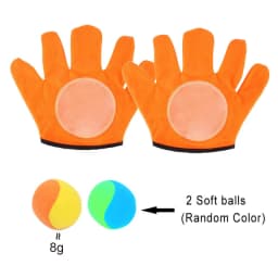 Kids Sucker Sticky Ball Toy Outdoor Sports Catch Ball Game Set Throw And Catch Parent-Child Interactive Outdoor Toys WYW