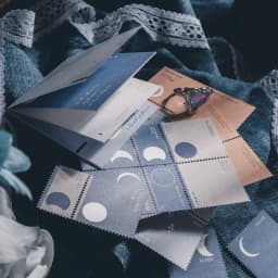 Yoofun 63pcs/lot Unique Phase of the Moon Material Paper Pack Dual - Material Scrapbooking Decorative Papers Journal Card Making