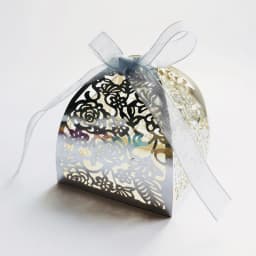 25/50/100pcs Laser Hollow Cut Wedding Candy Boxes with Thank You Tag Valentine's Day Gift Chocolate Packaging Box Party Favors