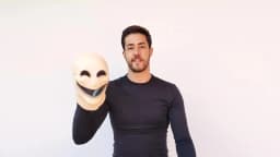 Horror Smile No Face Man Latex Mascara Head Cover Disguise Cosplay Scary Alien Helmet Halloween Costume Faceless Mask for Men