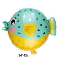 Mermaid ocean Marine life theme Party Balloons Birthday Party Decorations Baby Shower Decor Helium Globos