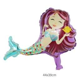 Mermaid ocean Marine life theme Party Balloons Birthday Party Decorations Baby Shower Decor Helium Globos