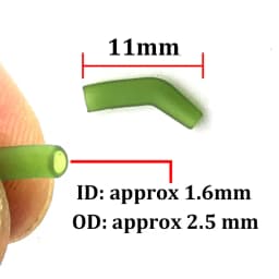 30pcs Carp fishing Accessories D Rig kickers hooks line aligners sleeve anti tangle sleeve for hair ronnie rigs end tackle