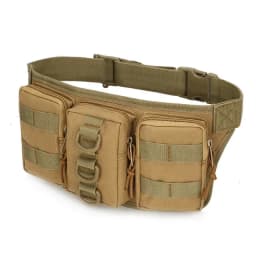 Tactical Men Waist Pack Hiking Waist Bag Outdoor Hunting Sports Bags Climbing Camping Fan Battlefield Fight Tactical Package