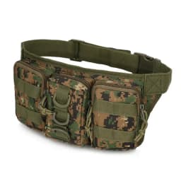 Tactical Men Waist Pack Hiking Waist Bag Outdoor Hunting Sports Bags Climbing Camping Fan Battlefield Fight Tactical Package