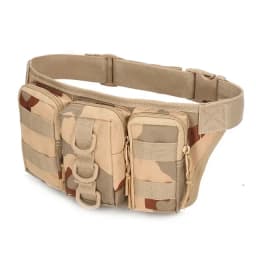 Tactical Men Waist Pack Hiking Waist Bag Outdoor Hunting Sports Bags Climbing Camping Fan Battlefield Fight Tactical Package