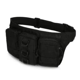 Tactical Men Waist Pack Hiking Waist Bag Outdoor Hunting Sports Bags Climbing Camping Fan Battlefield Fight Tactical Package