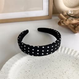 Winter Solid Velvet Bezel Women Girl Broadside Hair Bands  Pearl Cross Headband Hair Hoop Fashion Black Leather Braided Hairband