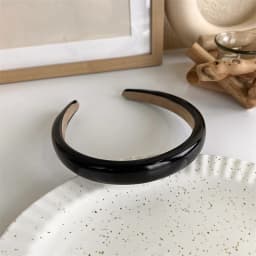 Winter Solid Velvet Bezel Women Girl Broadside Hair Bands  Pearl Cross Headband Hair Hoop Fashion Black Leather Braided Hairband