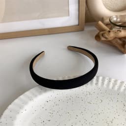Winter Solid Velvet Bezel Women Girl Broadside Hair Bands  Pearl Cross Headband Hair Hoop Fashion Black Leather Braided Hairband