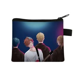 Japanese Anime Yaoi Bl Given Yaoi Given Manga Pattern Coin Purse Women Fashion Mini Handbags Casual Beauty Lipstick Bag Gift