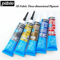 French Pebeo 1pc Three-dimensional Hook Line Pen Comic Manicure Painting Writing Art Student Stationery Hand-painted Handmade