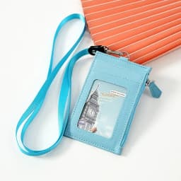 Leather Credit Card Holder with Neck Lanyard Women Men Multi-card Coin Money Key Card Wallet Student Bus ID Card Bags Purse Bag