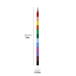 12 Colors Crayon Markers Crayon Pens Funny Drawing Graffiti Set Removable Stackable for Boys Girls Home Kindergarten P9JB