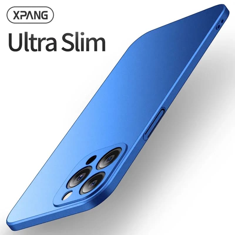 Cases For APPLE iPhone 17 16 17e 16e 15 14 13 12 Pro Max Mini Plus Air Ultra Slim Matte Case Hard Plastic Shockproof Covers