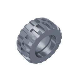 Gobricks GDS-1159 Tire 30.4 x 14 Offset Tread - Band Around Center of Tread compatible with lego 92402 pieces of children's DIY