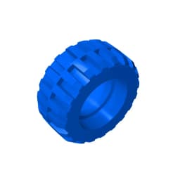 Gobricks GDS-1159 Tire 30.4 x 14 Offset Tread - Band Around Center of Tread compatible with lego 92402 pieces of children's DIY
