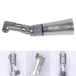 Dental Contra Angle Handpiece Low Speed Turbine External Water Spray Push Button Chuck CN/RU Free Shipping