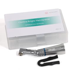 Dental Contra Angle Handpiece Low Speed Turbine External Water Spray Push Button Chuck CN/RU Free Shipping