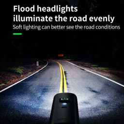 CYCLAMI Bicycle Bike Headlight BR 2000 AI 1200 Lumen High Brightness MTB Road Cycling Safety Aluminum Alloy Front Lamp