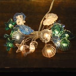 2M 20LED Ocean Theme Party Night Light Seahorse Seastar Shell Fairy Light Garland String Wedding Birthday Party Decoration